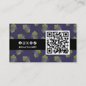 薄紫ブドウ 名刺 (裏面)