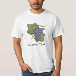 薄紫ブドウ Tシャツ