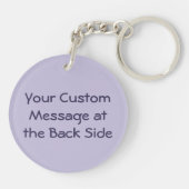 薄紫ブドウKeychain キーホルダー (裏面)