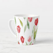 薄紫ブリスコーヒーカップ カフェラテマグ (左アングル)