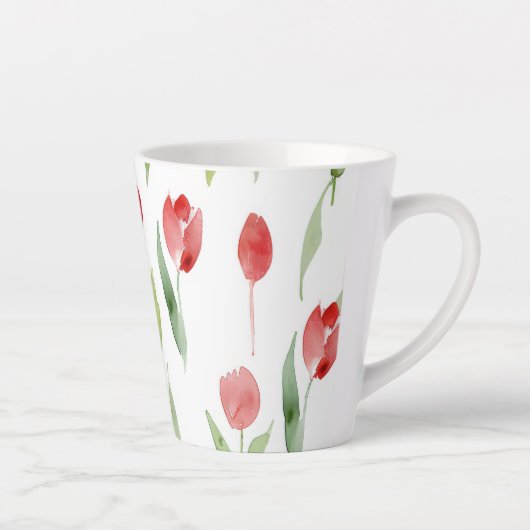 薄紫ブリスコーヒーカップ カフェラテマグ (右)