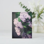 薄紫ブーケとヴィネット ポストカード (スタンド正面)