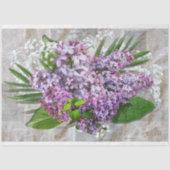 薄紫ベビーブレスブーケデクページティッシュペーパー 薄葉紙 (正面)