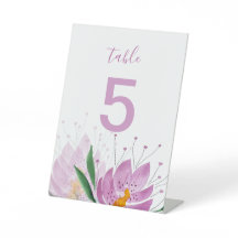 薄紫ボホフローラ水彩画