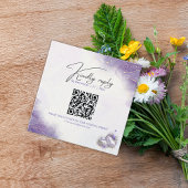 薄紫モダンエンクロージャカード エンクロージャーカード