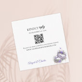 薄紫モダンエンクロージャカード エンクロージャーカード