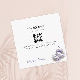 薄紫モダンエンクロージャカード エンクロージャーカード