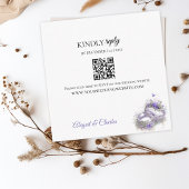 薄紫モダンエンクロージャカード エンクロージャーカード