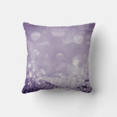 薄紫ラベエレガントンダスパークルクッション クッション (裏面)