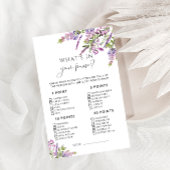 薄紫ラベンダーあなたの財布のゲームの中に何がある