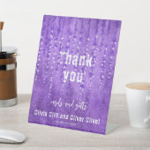 薄紫ルピネカード及びギフト台座看板 台座サイン (インサイチュ)