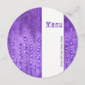薄紫ル結婚ピネスのサークルメニュー メニュー (裏面)