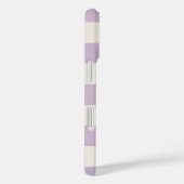 薄紫レトロチェック Case-Mate iPhoneケース (裏面 / 右)