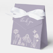 薄紫ワイルドフラワーサンキュー フェイバーボックス (正面サイド)