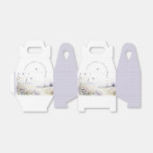 薄紫ワイルドフラワーバタフライフィールド結婚風景 フェイバーボックス (折り畳みなし)