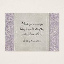 薄紫ヴィンテージフランスのリージェンシーレースエッチド結婚ーズ