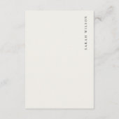 薄紫乳児シャワー用多汁葉アドバイス エンクロージャーカード (裏面)