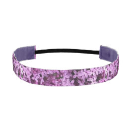 薄紫写真 |並べて半分のドロップ | アスレチックヘッドバンド