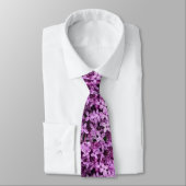薄紫写真 |並べて半分のドロップ | ネクタイ (タイ)