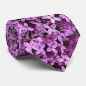 薄紫写真 |並べて半分のドロップ | ネクタイ (ロール)