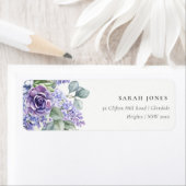 薄紫多糖ユーカリ植物束アドレス ラベル (インサイチュ)