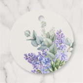 薄紫多糖ユーカリ植物束結婚病 フェイバータグ (裏面)