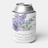 薄紫多糖ユーカリ植物束結婚病 缶クーラー (缶裏面)