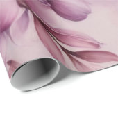 薄紫子守歌:冬の穏やかな水疑問に思色 ラッピングペーパー (ロールコーナー)