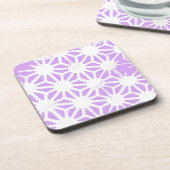 薄紫幾何学 コースター (左側)