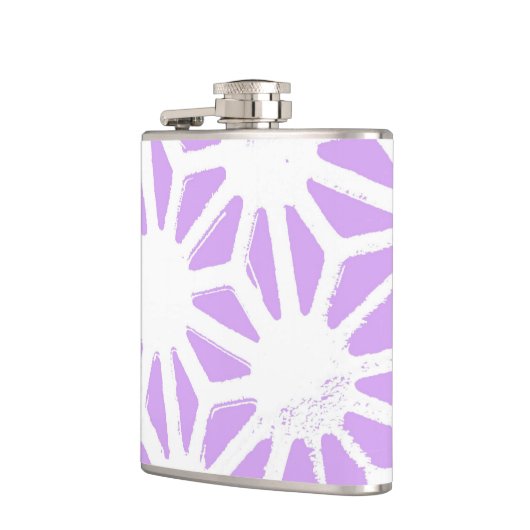 薄紫幾何学 フラスク (左)