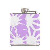 薄紫幾何学 フラスク (裏面)