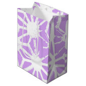 薄紫幾何学 ミディアムペーパーバッグ (正面アングル)