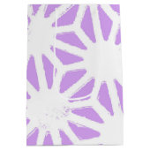 薄紫幾何学 ミディアムペーパーバッグ (裏面)