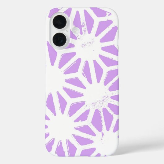 薄紫幾何学 Case-Mate iPhoneケース (裏面)