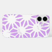 薄紫幾何学 Case-Mate iPhoneケース (裏面 (横))