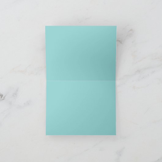 薄紫忘れメノフラワーありがとう サンキューカード (内部)