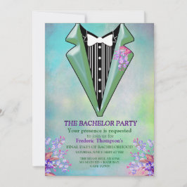 薄紫忘れ紫-me-notバチュラーパーティ 招待状