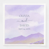 薄紫星空の夜景カスタムウェディング (正面)