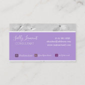 薄紫春コンサルタントコーチ 名刺 (裏面)