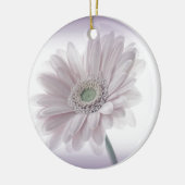 薄紫淡い色のひまわり セラミックオーナメント (左)