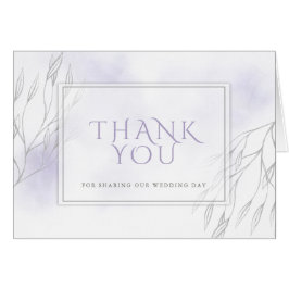 薄紫淡い色の水彩及びグレーウィローブランチ