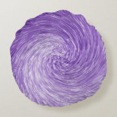 薄紫渦…..... ラウンドクッション (裏面)