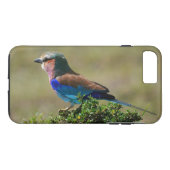 薄紫焼きローラーバードiPhone 7ケース Case-Mate iPhoneケース (裏面(横))