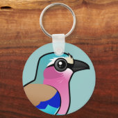 薄紫焼きローラー キーホルダー (正面)