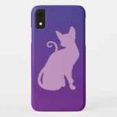 薄紫猫オンパープル Case-Mate iPhoneケース (裏面)