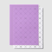 薄紫紙 ベラム紙招待状 (オフセット (招待状))
