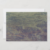 薄紫素朴咲き結婚枝 招待状 (裏面)