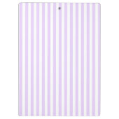 薄紫紫と白ストライプ菓子 クリップボード (裏面)