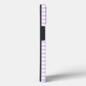 薄紫紫と白ストライプ菓子 Case-Mate iPhoneケース (裏面 / 右)