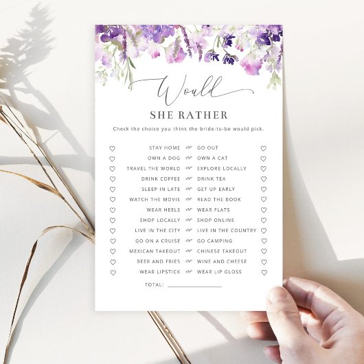 薄紫紫のフローラ彼女はむしろブライダルゲーム